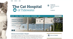 Desktop Screenshot of cathospitaloftidewater.com